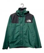 THE NORTH FACEザ ノース フェイス）の古着「Mountain Raintex Jacket」｜グリーン×ブラック