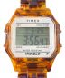 TIMEX（タイメックス）の古着「Classics Digital ”Tortoise shell” デジタル ウォッチ(クラシック デジタル タートル シェル)」｜ブラウン