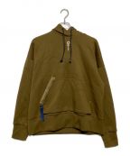 OMMOオーエムエムオー）の古着「LOGO HOODIE」｜カーキ