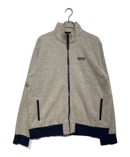 Patagonia（パタゴニア）Patagonia (パタゴニア) Woolyester Fleece Jacket ベージュ サイズ:XLの古着・服飾アイテム