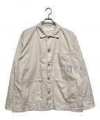 NEIGHBORHOODネイバーフッド）の古着「24SS SHORT COVERALL JACKET　ショートカバーオールジャケット」｜オフホワイト