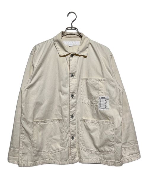 NEIGHBORHOOD（ネイバーフッド）NEIGHBORHOOD (ネイバーフッド) 24SS SHORT COVERALL JACKET　ショートカバーオールジャケット オフホワイト サイズ:Mの古着・服飾アイテム