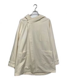 IRENISA（イレニサ）の古着「HOODED ZIP COAT」｜アイボリー