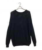 TTT MSWティー）の古着「WOOL PULLOVER KNIT」｜ブラック