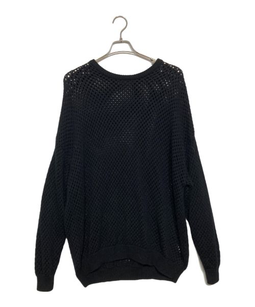 TTT MSW（ティー）TTT MSW (ティー) WOOL PULLOVER KNIT ブラック サイズ:FREEの古着・服飾アイテム