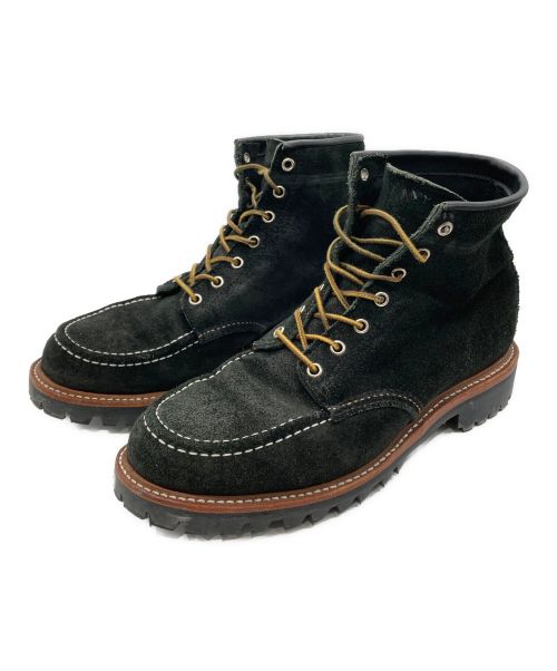 CHIPPEWA（チペワ）CHIPPEWA (チペワ) 6inch MOC TOE LUGGED FIELD BOOTS ブラック サイズ:9 1/2の古着・服飾アイテム