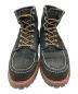 中古・古着 CHIPPEWA (チペワ) 6inch MOC TOE LUGGED FIELD BOOTS ブラック サイズ:9 1/2：10000円