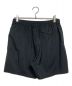 AURALEE (オーラリー) 23SS WASHED COTTON NYLON WEATHER EASY SHORTS ブラック サイズ:4 未使用品：12000円