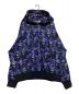 A BATHING APE（アベイシングエイプ）の古着「APE HEAD GRAFFITI SHARK FULL ZIP HOODIE」｜パープル