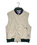 THE NORTHFACE PURPLELABELザ・ノースフェイス パープルレーベル）の古着「65 35 Field Insulation Vest」｜ベージュ