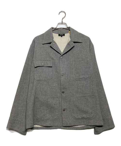 A.P.C.（アーペーセー）A.P.C. (アーペーセー) 90sカバーオール グレー サイズ:Mの古着・服飾アイテム