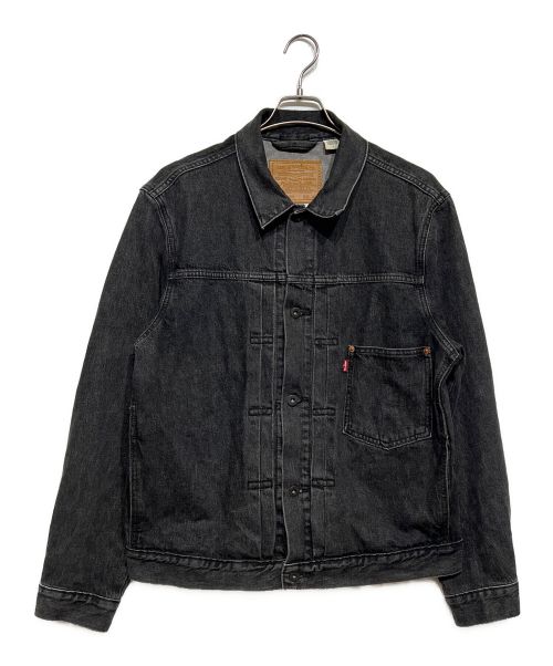 LEVI'S PReMIUM（リーバイスプレミアム）LEVI'S PReMIUM (リーバイスプレミアム) TYPE1 トラッカージャケット ブラック サイズ:Mの古着・服飾アイテム