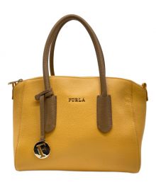 FURLA（フルラ）の古着「ハンドバッグ」｜イエロー