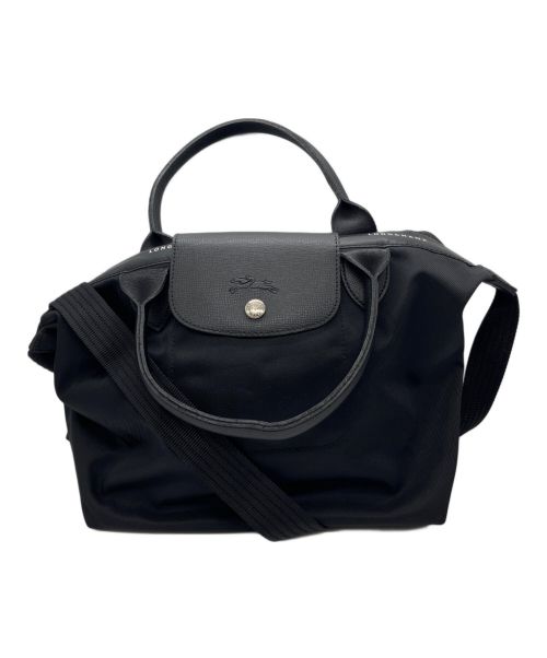 LONGCHAMP（ロンシャン）LONGCHAMP (ロンシャン) ルプリアージュ エナジーSトップハンドルバッグ ブラックの古着・服飾アイテム