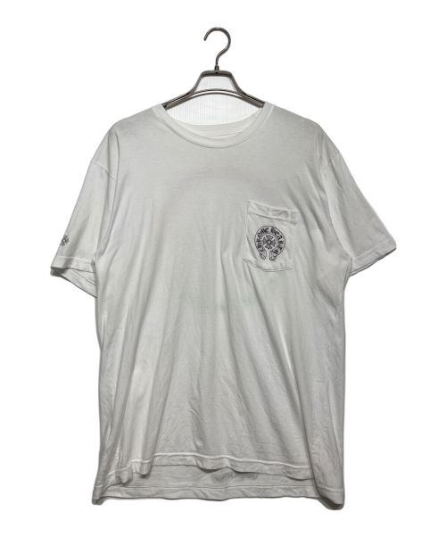 CHROME HEARTS（クロムハーツ）CHROME HEARTS (クロムハーツ) Back Grad Circle Logo Tee ホワイト サイズ:XLの古着・服飾アイテム