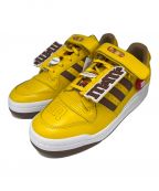 adidas×m&m'sアディダス×エムアンドエムズ）の古着「Forum Low」｜イエロー