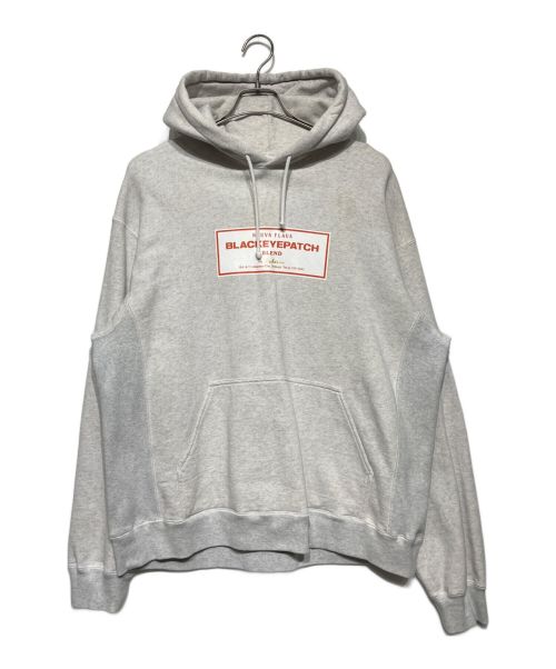 BlackEyePatch（ブラックアイパッチ）BlackEyePatch (ブラックアイパッチ) NEUVA FLAVA HOODIE ホワイト サイズ:Lの古着・服飾アイテム