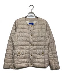 BLUE LABEL CRESTBRIDGE（ブルーレーベルクレストブリッジ）の古着「エアリーダウン」｜ベージュ