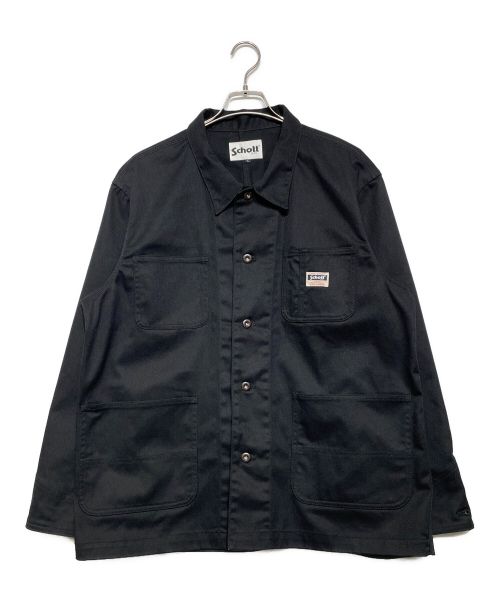 Schott（ショット）Schott (ショット) TC WORK COVERALL ブラック サイズ:XLの古着・服飾アイテム