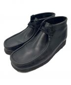 CLARKSクラークス）の古着「Wallabee BLACK LEATHER」｜ブラック