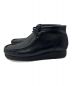 CLARKS (クラークス) Wallabee BLACK LEATHER ブラック サイズ:25.5cm：12000円