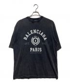 BALENCIAGAバレンシアガ）の古着「ヴィンテージロゴTシャツ」｜グレー