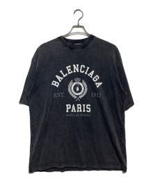 BALENCIAGA（バレンシアガ）の古着「ヴィンテージロゴTシャツ」｜グレー