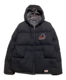 X-LARGE（エクストララージ）の古着「ACTIVE DUCK PUFFER JACKET」｜ブラック