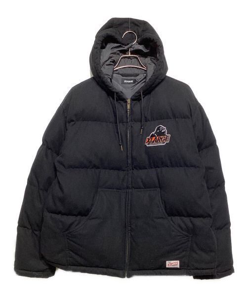 X-LARGE（エクストララージ）X-LARGE (エクストララージ) ACTIVE DUCK PUFFER JACKET ブラック サイズ:Mの古着・服飾アイテム