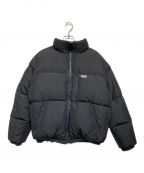 X-LARGEエクストララージ）の古着「REVERSIBLE DOWN JACKET」｜ブラック×グリーン