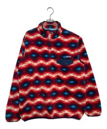 Patagonia SYNCHILLA（パタゴニア シンチラ）の古着「ウィメンズ・ライトウェイト・シンチラ・スナップT・プルオーバー」｜レッド