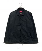 SUPREMEシュプリーム）の古着「Leopard Lined Coaches Jacket」｜ブラック