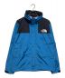 THE NORTH FACE（ザ ノース フェイス）の古着「Mountain Raintex Jacket」｜ブルー×ブラック