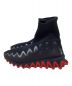 Christian Louboutin (クリスチャン・ルブタン) SHARKY SOCK UOMO FLAT ソックススニーカー ブラック サイズ:40.5：28000円