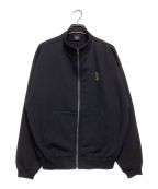 HUFハフ）の古着「MEGABLAST ZIP FLEECE」｜ブラック