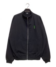 HUF（ハフ）の古着「MEGABLAST ZIP FLEECE」｜ブラック