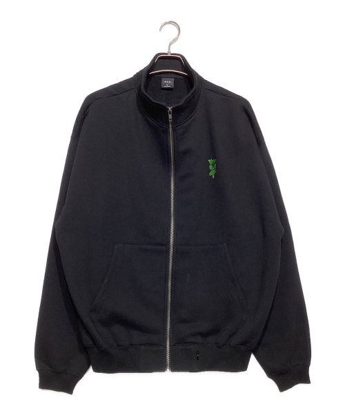 HUF（ハフ）HUF (ハフ) MEGABLAST ZIP FLEECE ブラック サイズ:XLの古着・服飾アイテム