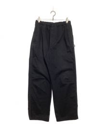 stussy（ステューシー）の古着「BRUSHED BEACH PANT」｜ブラック