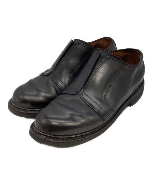 PARABOOT（パラブーツ）PARABOOT (パラブーツ) ISSEY MIYAKE MEN (イッセイミヤケメン) フライフロントシューズ ブラック サイズ:8 1/2の古着・服飾アイテム