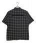 SUPREME (シュプリーム) Plaid S/S Shirt グレー サイズ:M：12000円