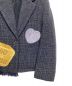 中古・古着 Acne studios (アクネ ストゥディオス) Harris Tweed (ハリスツイード) TWEED BLAZER ネイビー サイズ:38：19000円