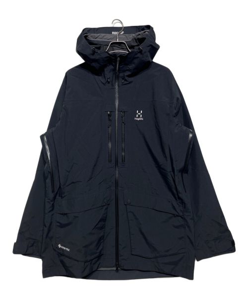 HAGLOFS（ホグロフス）HAGLOFS (ホグロフス) エレイションGTXパーカ ブラック サイズ:Lの古着・服飾アイテム