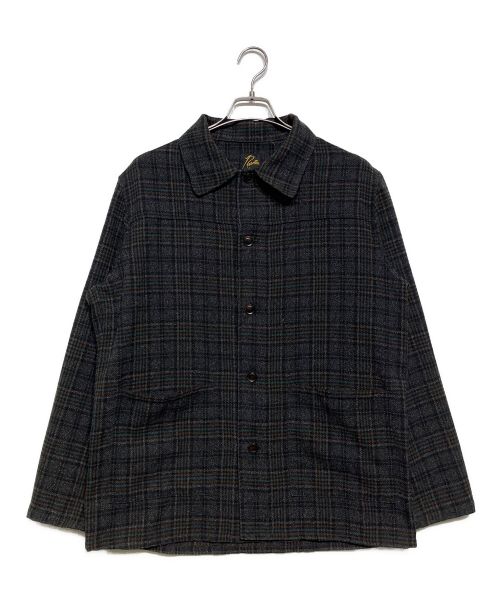 Needles（ニードルズ）Needles (ニードルズ) 20AW D.N. Coverall Plaid Tweed グレー サイズ:Mの古着・服飾アイテム