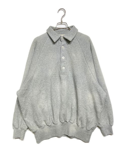 RHODOLIRION（ロドリリオン）RHODOLIRION (ロドリリオン) Polo Sweatshirt グレー サイズ:1の古着・服飾アイテム