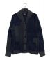 RRL（ダブルアールエル）の古着「Indigo Patchwork Cardigan」｜グレー×ネイビー