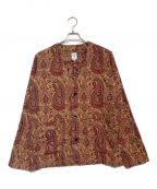 South2 West8サウスツー ウエストエイト）の古着「Cardigan Jacket - India Jacquard」｜ブラウン