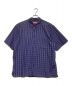 SUPREME（シュプリーム）の古着「Loose Fit Mini Plaid S/S Shirt」｜ネイビー