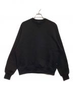 DAIWA PIER39ダイワ ピア39）の古着「TECH SWEAT CREW FREEDOM SLEEVE」｜ブラック