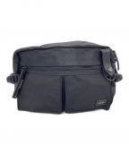 PORTERポーター）の古着「HEAT  WAIST BAG」｜ブラック