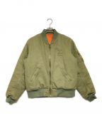 have a good timeハブアグッドタイム）の古着「Apparaitre MA-1 Jacket」｜グリーン